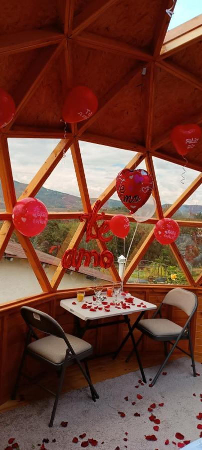 Bed and Breakfast Benigno Mirador Guatavita Zewnętrze zdjęcie